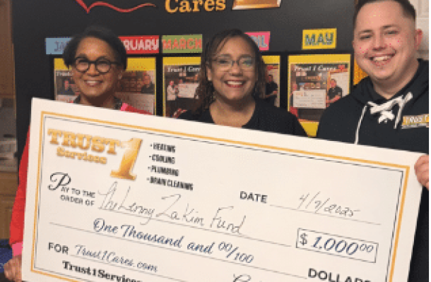 March Charity Winner